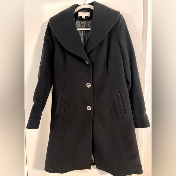 Anne Klein
Women's Mid Wool Coat with Notch Collar - Picture 1 of 1